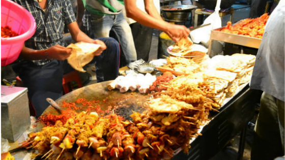 Street Food in Bengaluru - shivaji nagar