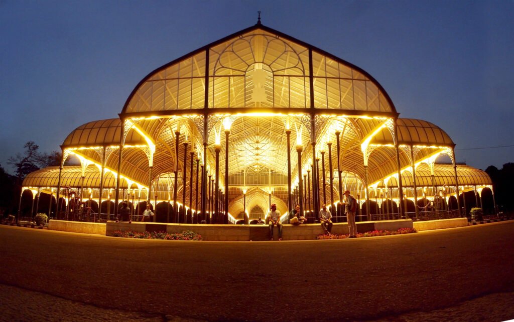 Glass house at lalbagh