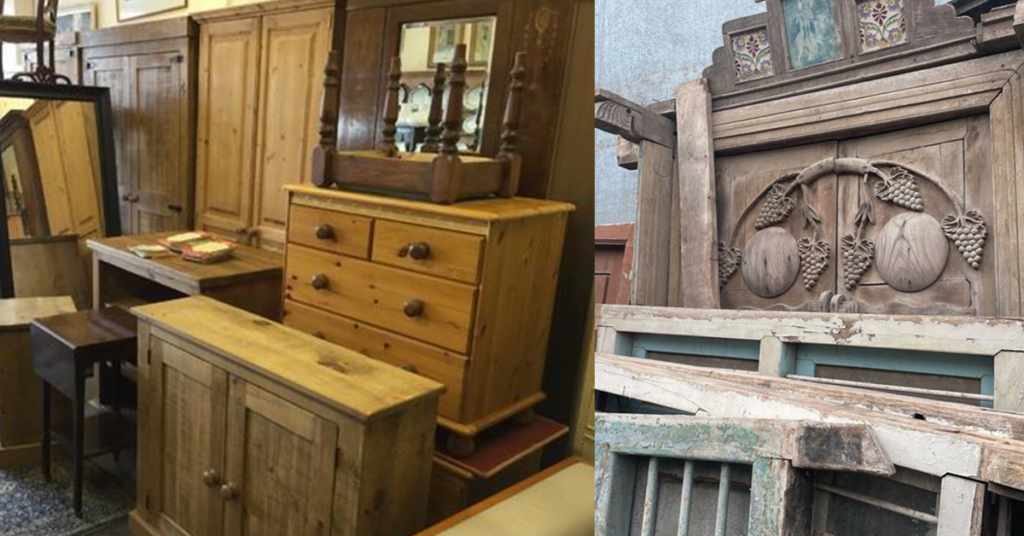 old furniture for home decor